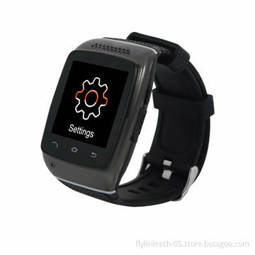 Bluetooth Watch Phone with Capacitive Touch, MP3 Player, Waterproof, Pedometer, Altitude Instrument